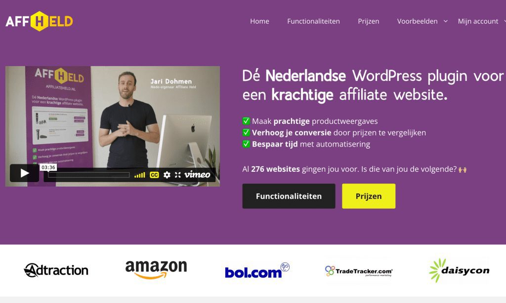 affiliate held review
